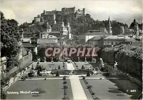 Cartes postales moderne Salzburg Mirabellgarten