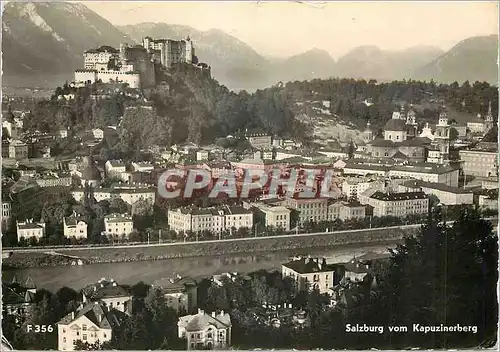 Moderne Karte Salzburg Vom Kapuzinerberg