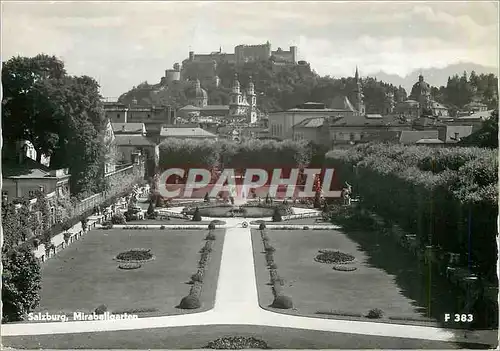 Cartes postales moderne Salzburg Mirabellgartien
