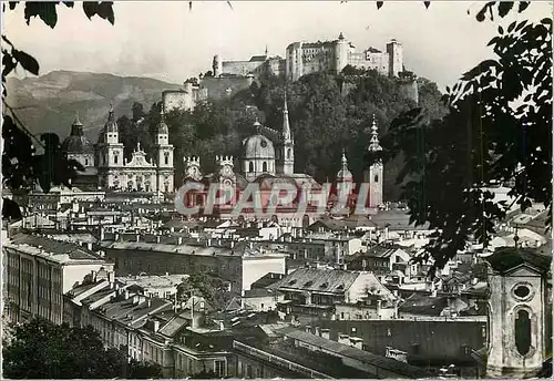 Moderne Karte Salzburg Altstadt