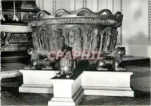 Cartes postales moderne Salzburg Dom Romanisches Taufbecken mit neuem Abschluss(1959) La Cattedrale di Salisburgo Dome d