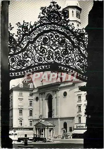 Moderne Karte Vienne Wien La porte du Chateau