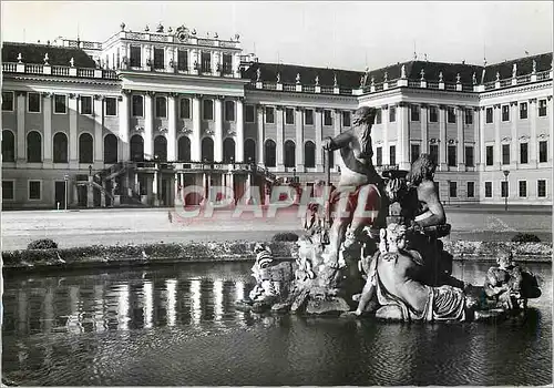 Moderne Karte Vienne Wien Le Chateau de Schonbrunn