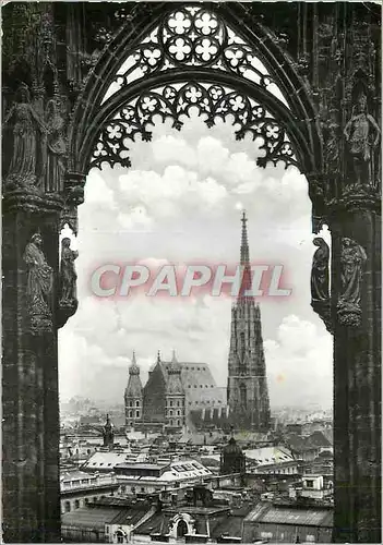 Moderne Karte Vienne Wien Cathedrale de St Etienne