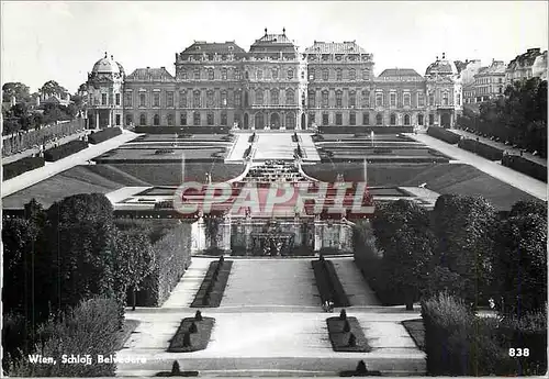 Cartes postales moderne Vienne Wien Schlofr Belvedere