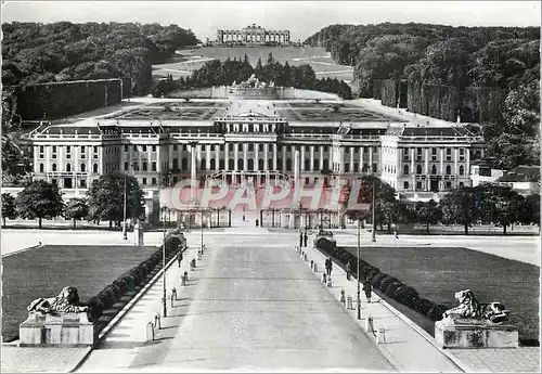 Moderne Karte Vienne Wien Chateau de Schorbrunn