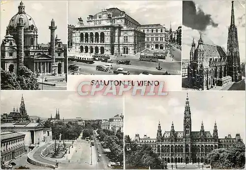 Cartes postales moderne Vienne Wien Saluton el Vieno