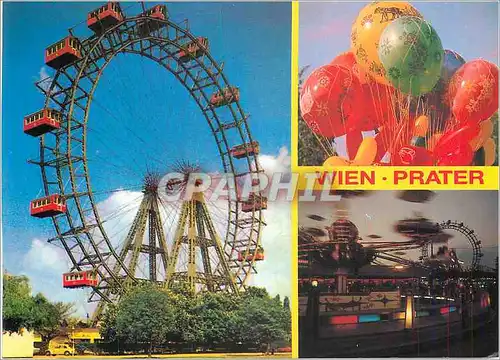 Cartes postales moderne Vienne Wien Prater Roue Geante Prater Vienne