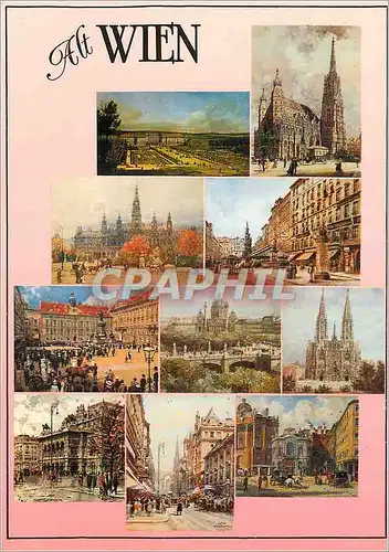 Cartes postales moderne Vienne Wien (Austria) Parter La Roue Geante