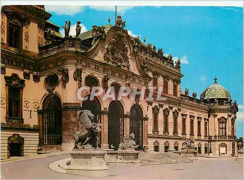 Cartes postales moderne Vienne Wien Kariskirche Rathaus Riesenrad Belvedere Stephansdom Oper SchloB Schonbrunn Spanische