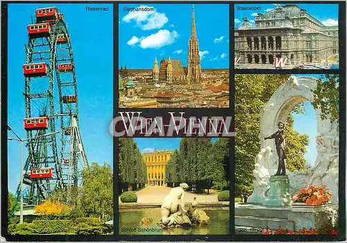 Cartes postales moderne Vienne Wien Chateau de Belvedere