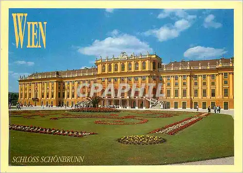 Moderne Karte Vienne Wien
