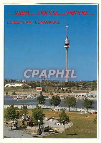 Cartes postales moderne Vienne Wien Donauturn Donaunsel