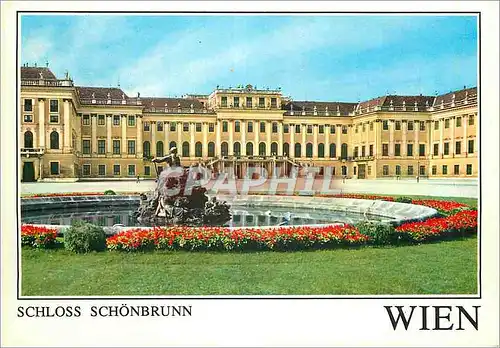 Moderne Karte Vienne Wien Chateau de Schoenbrunn