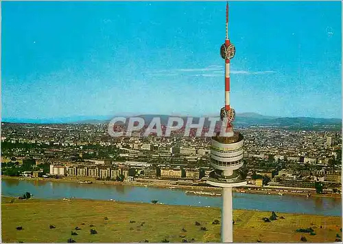 Moderne Karte Wien Donauturm