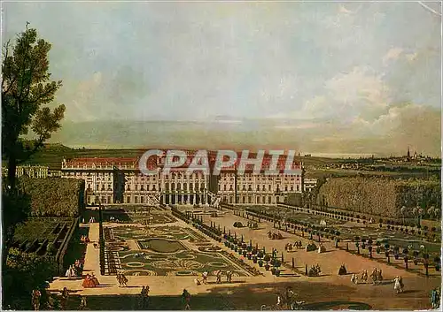 Cartes postales moderne Wien Odjtob Odjonbrunn Partfefte Canaletto