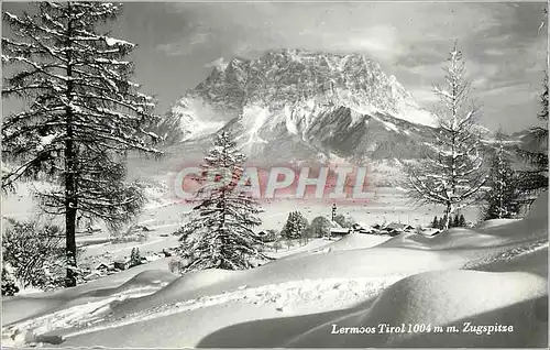 Cartes postales moderne Lermoos Tirol m Zugspitze
