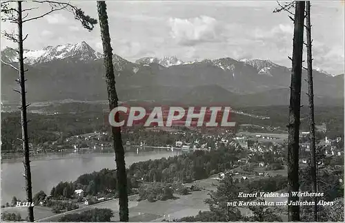 Cartes postales moderne Kurort Velden am Worthersee mit Karawanken und Julischen Alpen
