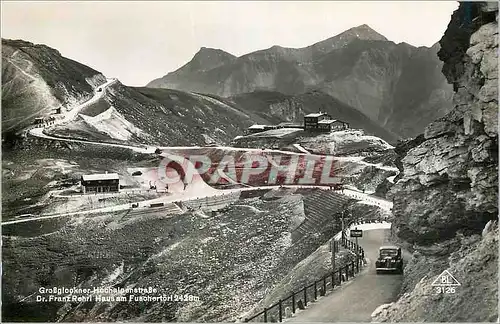 Moderne Karte Grossglockner Hochalpenstrabe