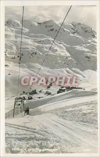 Cartes postales moderne Zurs A Skilift a Tristkore