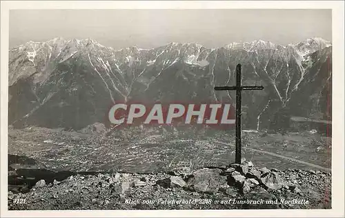 Cartes postales moderne Blick vom Patscherkofel 2248 m auf Innsbruck und Nordkette