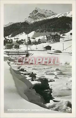 Cartes postales moderne Wintersportplatz Gargellen 1474 m