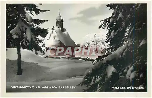 Cartes postales moderne Fideliskapelle am Weg Nach Gargellen