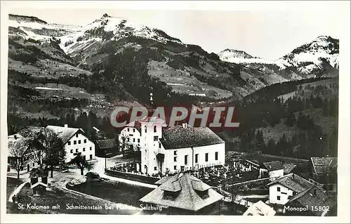 Cartes postales moderne Salzburg St Kaloman mit Schmittenstein