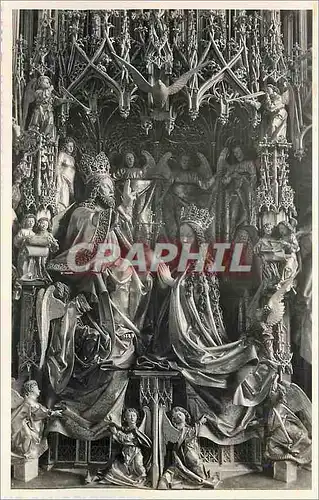 Cartes postales moderne Salzkammergut Austria Michael Pacher Marienkronung aus dem Schrein St Wolfgang