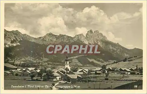 Cartes postales moderne Tannheim i Tirol 1100 m