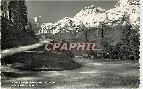 Moderne Karte Grossglockner Hochalpenstrasse Nordrampe Kehre