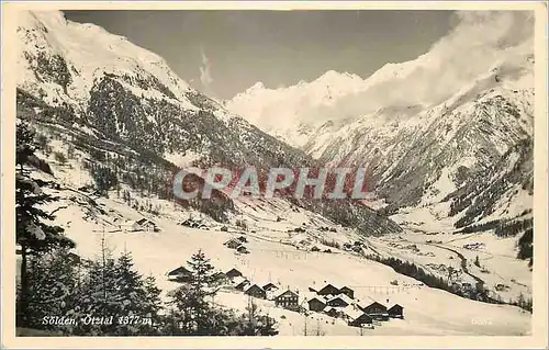 Cartes postales moderne Solden Otztal 1377 m