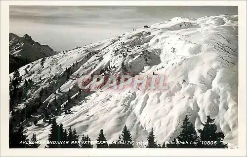 Cartes postales moderne Arlberg Kandahar Rennstrecke vom Galzig 2186 m