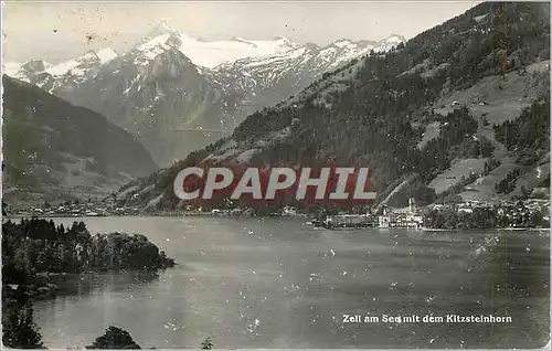 Moderne Karte Zell am See mit dem Kitzsteinhorn