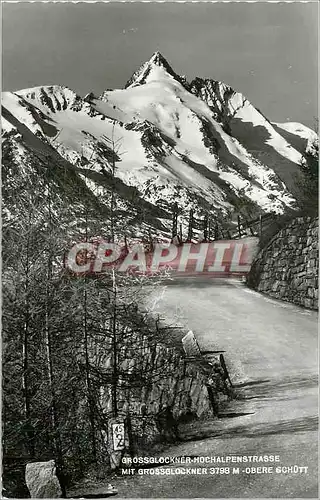 Cartes postales moderne Grossglockner Hochalpenstrasse mit Grossglockner 3798 m Obere Schutt