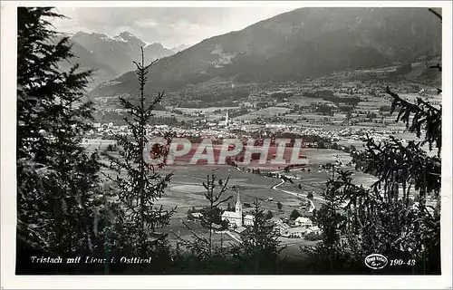 Moderne Karte Tristach mit Lienz i Osttirol