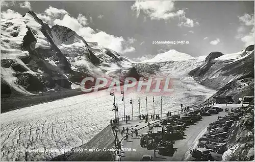 Cartes postales moderne Parkplatz mit Gr Glockner 3798 m