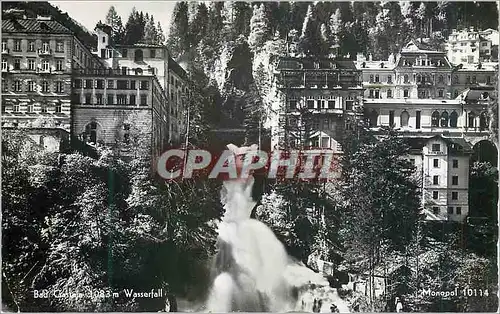 Cartes postales moderne Wasserfall Bad Castein 1083 m