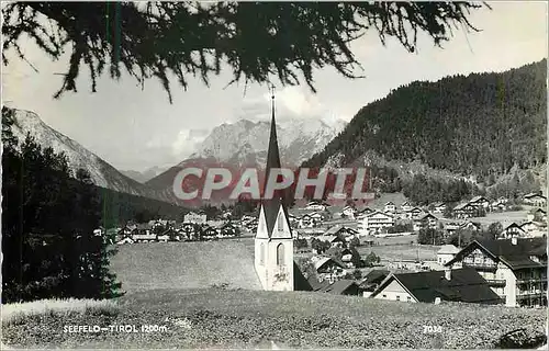 Moderne Karte Seefeld in Tirol (1200 m)