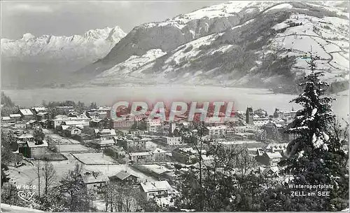 Moderne Karte Wintersportplatz Zell am See