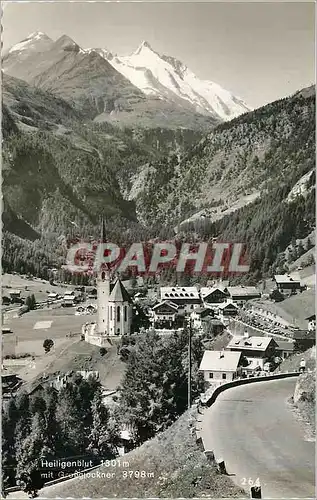 Cartes postales moderne Heiligenblut 1301 m mit Grossglockner 3798 m