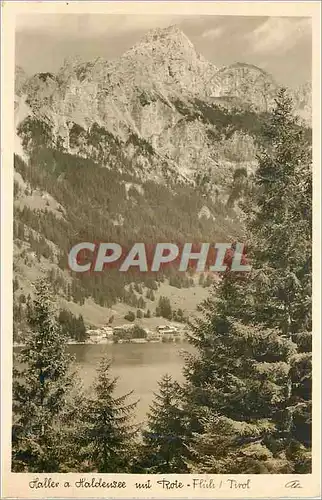 Cartes postales moderne Tirol Haller a Haldensee 1152 m und Rote Flich