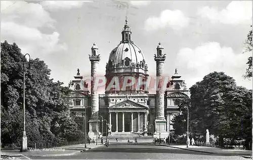 Moderne Karte Wien Karlskirche