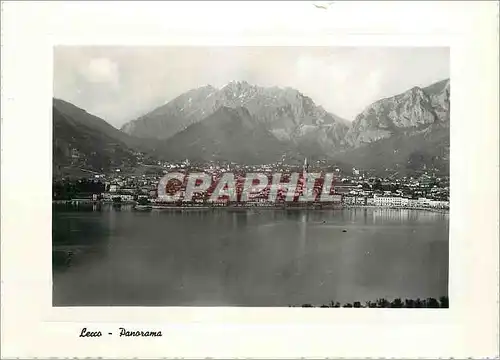 Moderne Karte Lecco Panorama