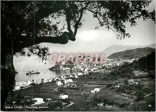 Cartes postales moderne Isola Lipari Panorama Generale