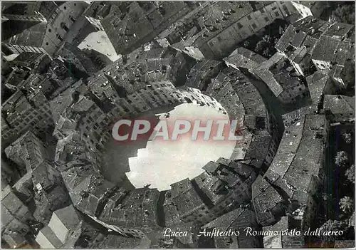 Cartes postales moderne Lucca Vue aerienne de l'Amphitheatre Romain