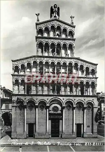 Cartes postales moderne Lucca Chiesa di S Michele Facciata (sec XII XIII)