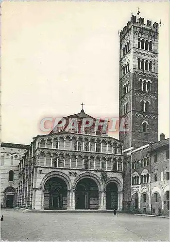 Moderne Karte Lucca Cattedrale dedicata a S Martino