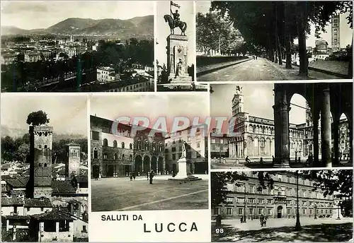 Cartes postales moderne Saluti da Lucca