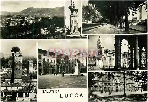 Moderne Karte Saluti da Lucca